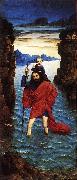 BOUTS, Dieric the Younger Saint Christopher dfg oil on canvas
